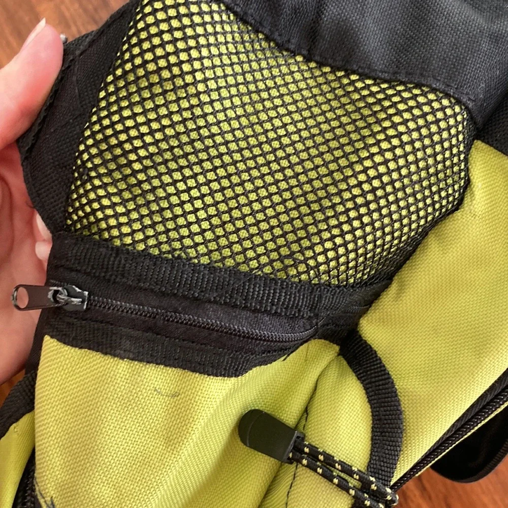 Target Technical Backpack 7+ Compartments Blue Green Pack Carryall Laptop Mesh